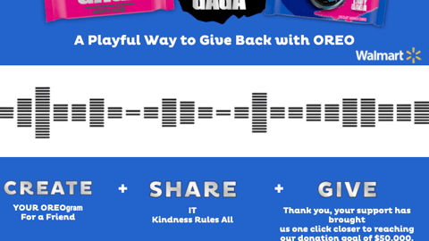 'Sing It with Oreo' Walmart Website